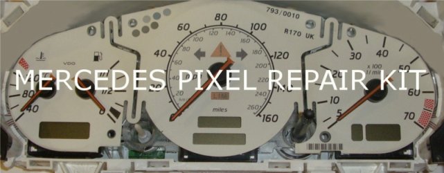 Mercedes SLK LCD pixel repair ribbons