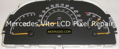 Mercedes Vito speedo LCD Pixel repair
